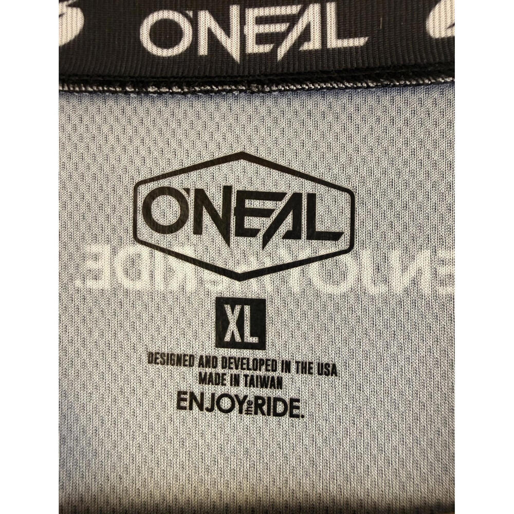 O’Neal Enjoy The Ride Jersey Size Mens XL - Padded Forearms - Graffiti Art - Picture 4 of 13